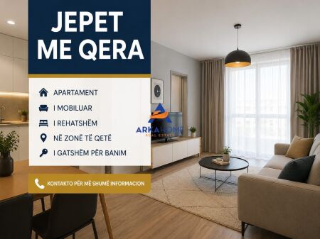 JEPET APARTAMENT ME QERA 2+1+BALLKONE "FRESK' 500 EURO