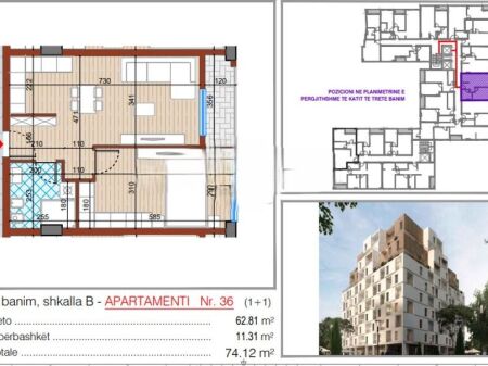 VIZION PLUS, SELLING APARTMENT 1+1