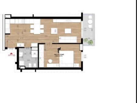 FOR SALE APARTMENT 1+1 FORMER AVIATION FIELD 127,000 EURO FH-72789