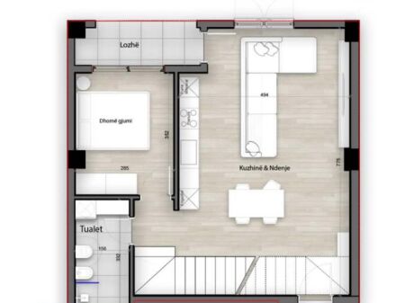 DUPLEX 3+1+2 FOR SALE - PORCELAN, TIRANA