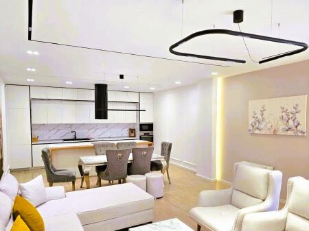 APARTAMENT LUKSOZ 2+1+2 POSTE PARKIMI TEK LIQENI I THATE!
