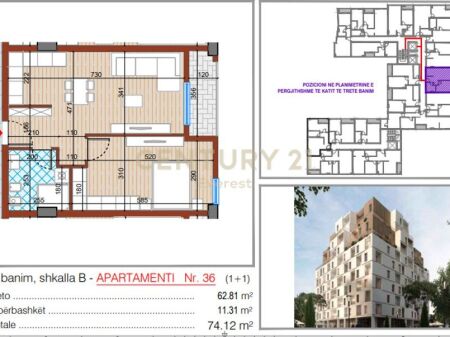 VIZION PLUS, SHESIM APARTAMENT 1+1