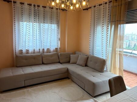 🏢Kamza Turn, Kastriotet St., 2+1 apartment for rent, furnished 500Euro