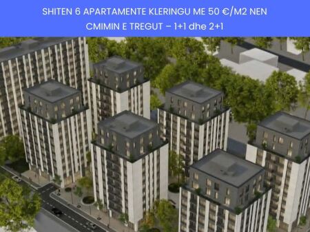 OCCASION! APARTMENTS FOR SALE IN AJKA COMPLEX 1800 €/M2 - 5 MAY STREET, TIRANA