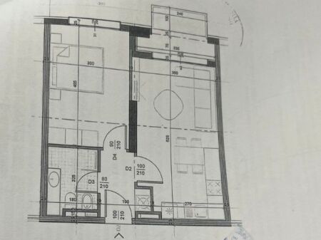 SHITET APARTAMENT 1+1 ISH FUSHA E AVIACIONIT 86.000 EURO FH-73108