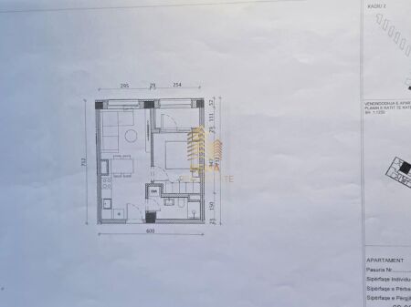Shitet, Okazion Apartament 1+1+Blk, Ali Demi- Rezidenca Kadiu, 71.000 Euro