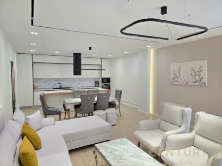 Apartament luksoz 2+1+2 Poste Parkimi me qira tek Liqeni i Thate