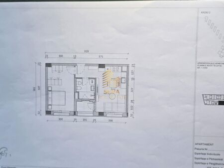 Shitet, Okazion Apartament 1+1+Blk, Ali Demi- Rezidenca Kadiu, 88.000 Euro
