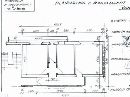 🏡 Shitet Apartament 2+1 në zonën e Bllokut – Rruga Moskat