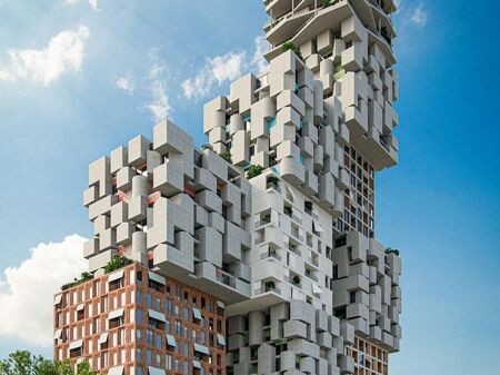 Apartament 2+1+2 ne shitje tek rezidenca Hora Vertikale