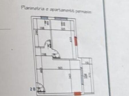 SHITET APARTAMENT 1+1 NE GOLEM  64.050 EURO