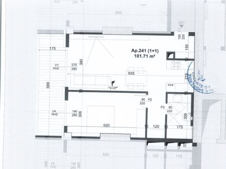 IN VENDITA APPARTAMENTO 1+1 LAPRAKE 27.500.000 LEKE FH-73376