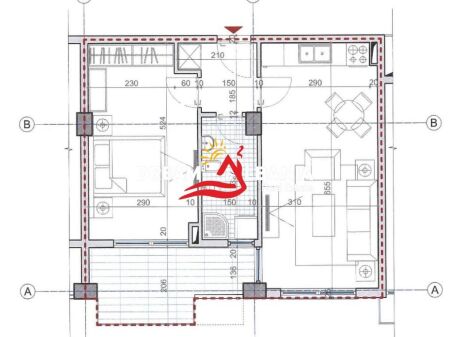 Apartament 1+1 Ne Shitje Ne Shengjin (ID 41111559 )