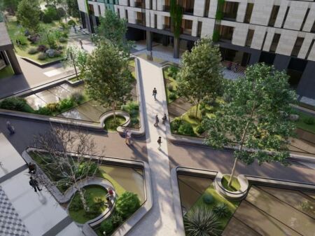 Modern 1+1 apartment for sale at Riverside Residence