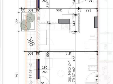 🏢 Apartament 2+1 me verandë në shitje – Ish Fusha e Aviacionit! 🏢