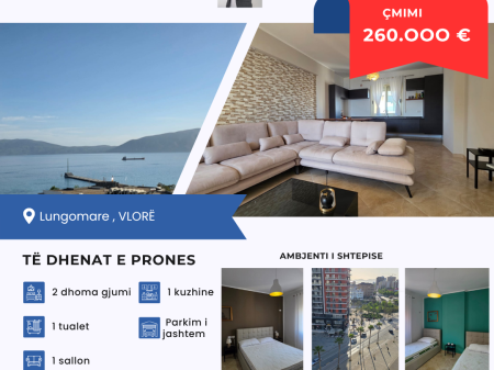 Appartamento 2+1 con vista mare