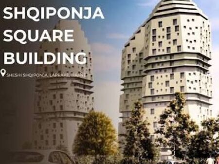 Apartment 2+1+2 for sale at Shqiponja Square Building 📍 Former Shqiponja Square
