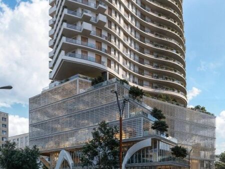 ▫️Shitet apartament 1+1 në një nga kullat më prestigjioze në Tiranë, pjesë e The Fourty Four Tower.