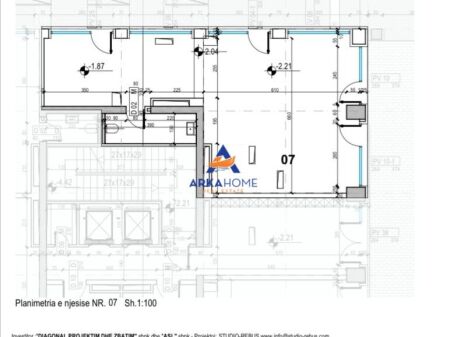 BUSINESS PREMISES FOR RENT 81.71M2 "ASL 2" 1,000,000 LEKE
