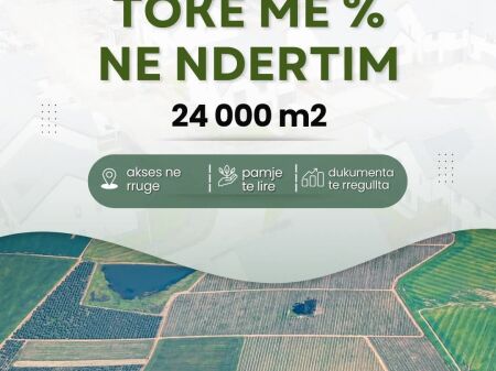 LAND WITH PERCENTAGE IN FARKE 24 000 M2