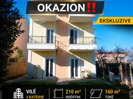 ESCLUSIVO!  VILLA DI 3 PIANI A KAMEZ IN VENDITA!