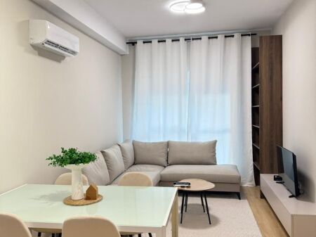 🏢In the Ali Demi area, Kadiu Residence offers for rent a 1+1 apartment, newly furnished. 45,000 Leke