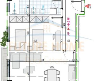 Apartament 2+1, Albulena Residence, Paskuqan