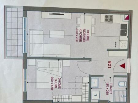 🏡 Shitet Apartament 1+1 📍 Bulevardi Migjeni