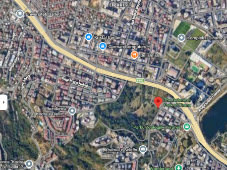 Apartament 1+1 Me Qira në Kopshti Botanik Zoologjik, Tiranë - 550.00€