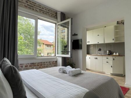 GARSONIERE ME QERA 40M2 MYSLYM SHYR 45.000 LEKE FH-74648