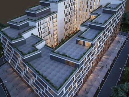 APARTAMENT NE SHITJE 2+1+2 MEIS GARDEN , FUSHA AVIACIONIT