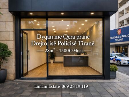 Dyqan me qera prane Bllokut tek Drejtoria Policise,rruge kryesore,top location