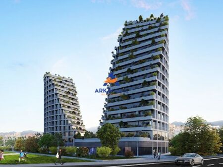 JEPET ZYRË ME QERA 86M2 "KOMPLEKSI LAKE VIEW,LIQENI ARTIFICIAL" 1200 EURO