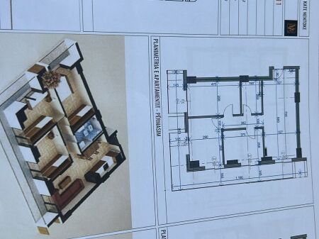Apartament 2+1 ne Shitje tek Rezidenca Dragoti, Golem