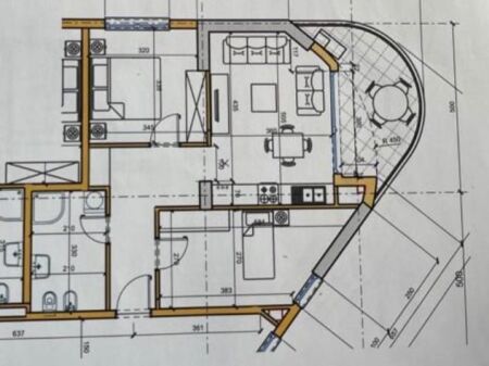 Apartament 2+1 ne Shitje ne Golem, Prane Premium (ID 41111570)