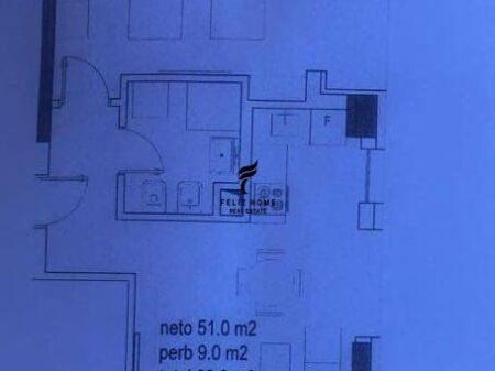 SHITET APARTAMENT 1+1 JORDAN MISJA 13.200.000 LEKE FH-75034