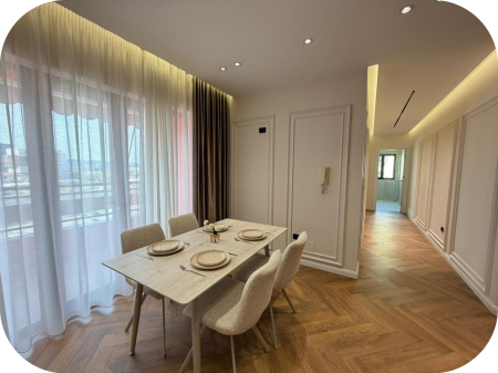 Apartament 2+1 + Gardërobë për Shitje | Përballë Kompleksit Delijorgji