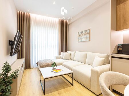 Me Qera: 🏡 Apartamenti 1+1 më Luxury në Residencën Kadiu - Ali Demi📍) 100% I Ri | 50m², Kati 7 (P2026) Cdo gjë në Qese | 45.000 Leke/Muaj ✨