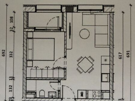Shitje | Apartament 1 + 1 | Ali Demi | 80200 €