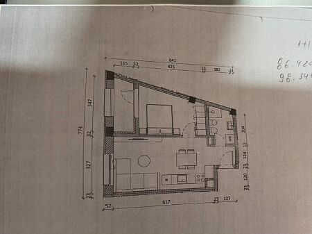 Sale | Apartament 1 + 1 | Rezidenca Kadiu | 98300 €