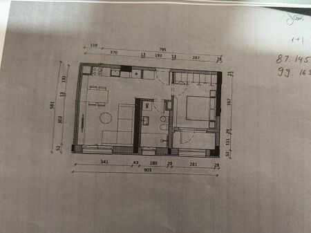 Vendita | Apartament 1 + 1 | Rezidenca Kadiu | 82700 €