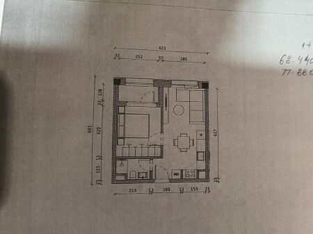 Shitje | Apartament 1 + 1 | Rezidenca Kadiu | 77800 €