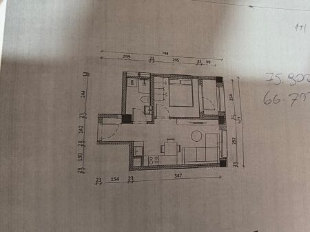 Shitje | Apartament 1 + 1 | Rezidenca Kadiu | 75900 €