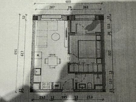 Shitje | Apartament 1 + 1 | Ali Demi | 77880 €