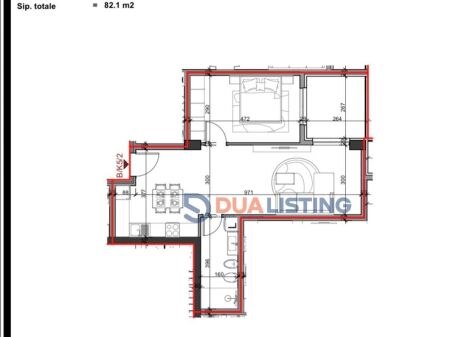 Appartamento 1+1 presso Aluna 5 a Paskuqan!