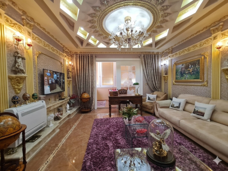 Furnished Apartment 3+1+2 for Sale at Kodra e Diellit (With Mortgage)