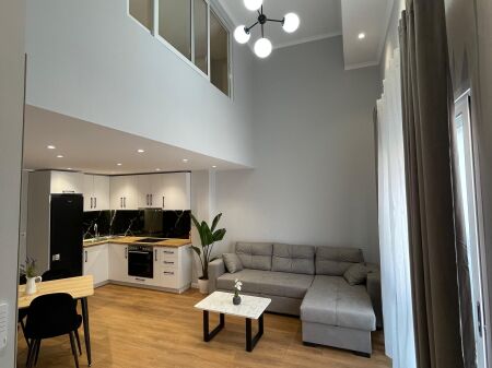 Apartment 1+1 duplex for sale at the Dry Lake, near Captain Restaurant Mir Zoti