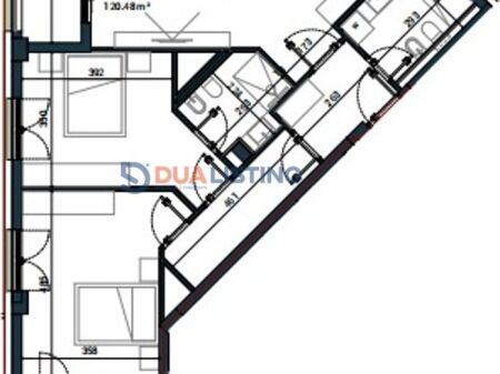 Shitet Apartament 2+1 ne Sun Palase, Dhermi!