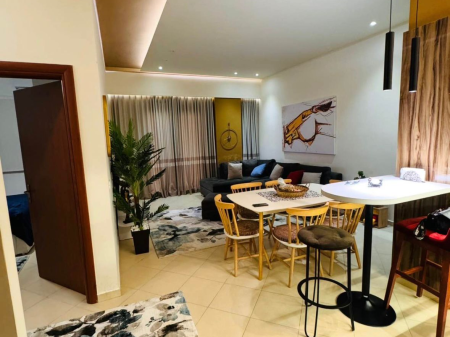 FOR RENT 1+1 + PARKING SPACE 📍 Near Kodrës së Diellit – Bill Klinton Street