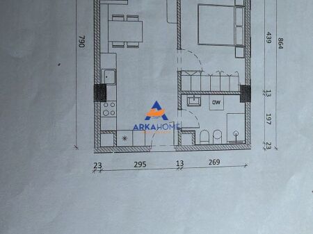 SHITET APARTAMENT 1+1+BALLKON "REZIDENCA KADIU,ALI DEM" 81000 EURO